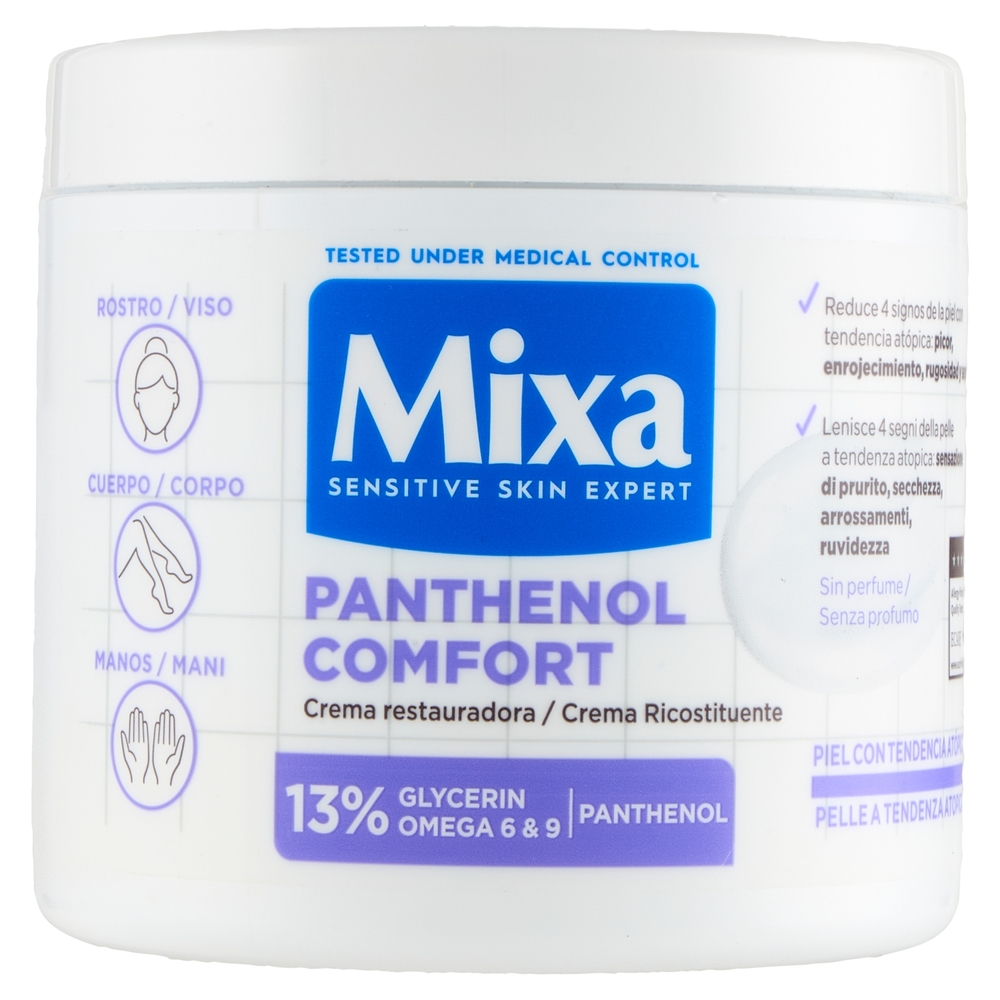 Mixa Panthenol Comfort Crema Ricostituente 400 ml
